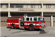 Engine 2 in Front of Central Fire Station