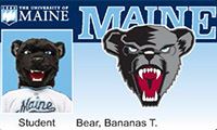 University of Maine Student Card - Example 1