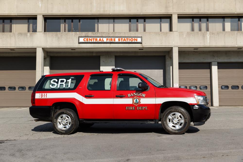 Special Response 1 in Front of Central Fire Station