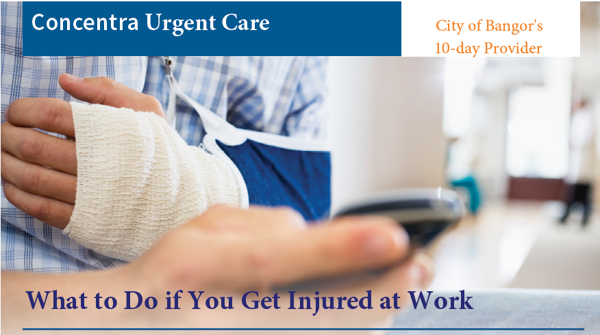 City of Bangor Workplace Injury Flyer