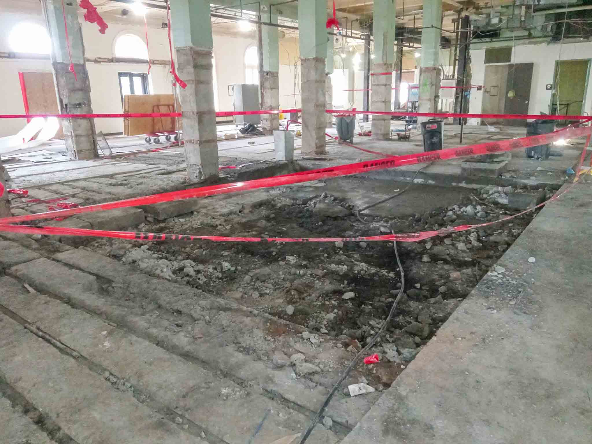 Elevator Pit Location