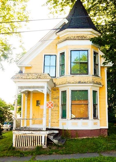 Yellow Painted Home