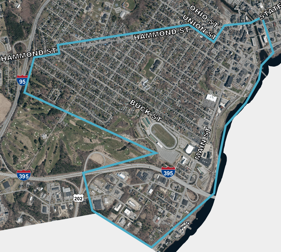 Commercial 2025 Streets map