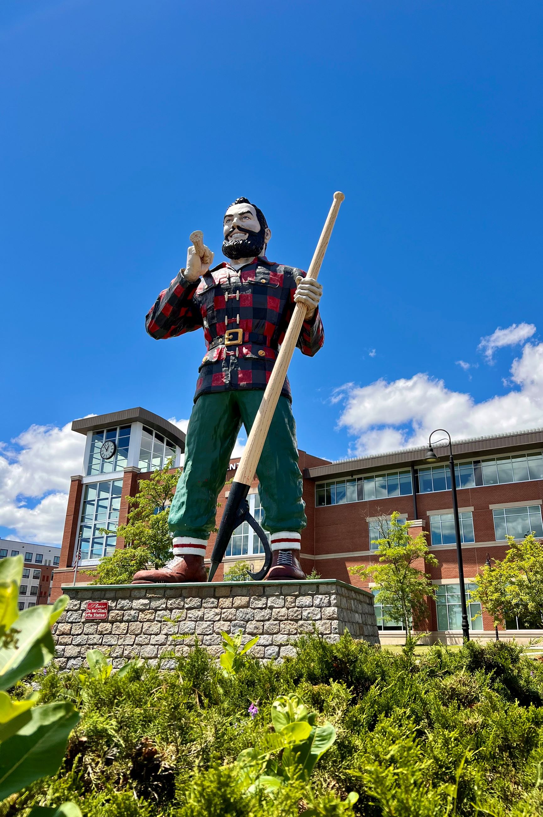 Paul Bunyan Statue in Bangor Maine